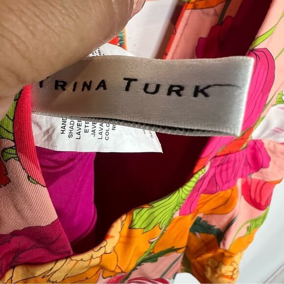 Trina Turk one piece floral bathing suits - Picture 8 of 10